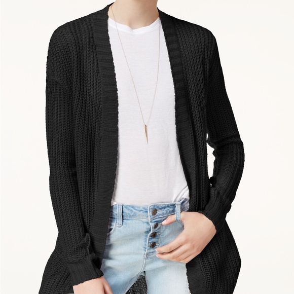 juniors black sweater